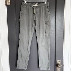 Vuori Ripstop Pants Women's XS Gray Drawstring VW401 Outdoors Hiking Climbing
